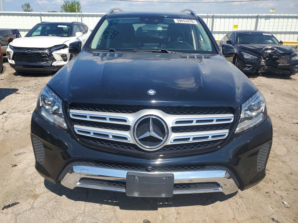 2017 Mercedes-benz Gls-klasse VIN 4JGDF6EE8HA741666 COPART salvage auction — MINOR DENT/SCRATCHES, Il - Certificate Of Title (P), sold $8,800 on 2026-07-29 (photo 5)