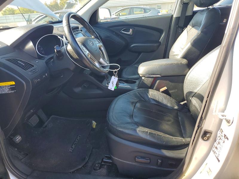 2011 Hyundai Tucson VIN KM8JU3AC4BU140255 COPART salvage auction — REAR END, CA - SALVAGE CERTIFICATE, sold $1,100 on 2026-07-15 (photo 7)