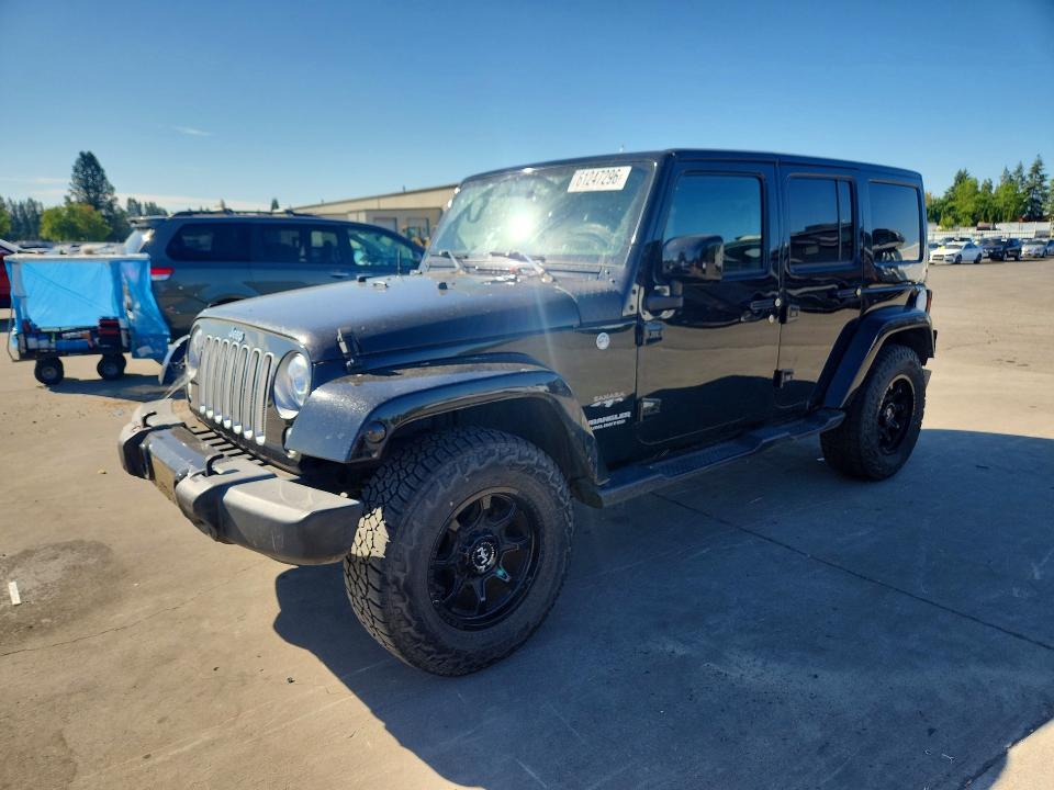 2017 Jeep Wrangler / VIN 1C4BJWEG1HL554303 — COPART salvage auction photo