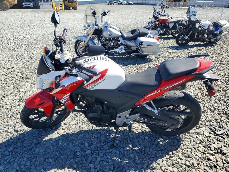 2015 Honda Cb VIN MLHPC4514F5200094 COPART salvage auction — SIDE, Ca - Salvage Certificate, sold $70 on 2026-07-30 (photo 3)