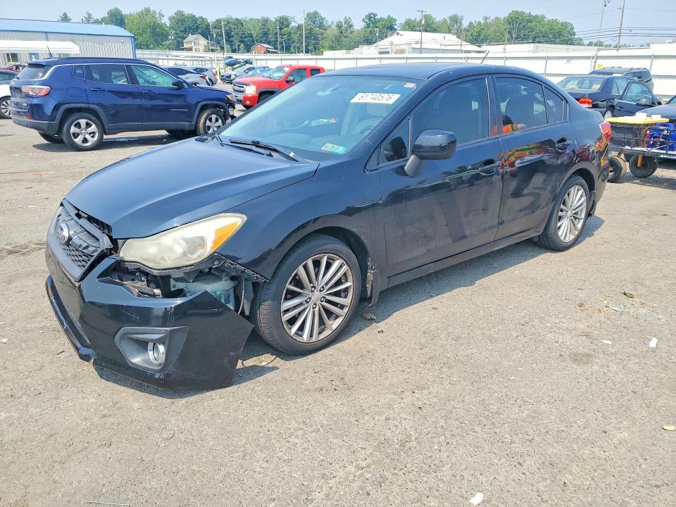 2012 Subaru Impreza VIN JF1GJAD66CH004825 COPART salvage auction — ROOF, Pa - Certificate Of Salvage, sold $825 on 2026-07-31 (photo 1)
