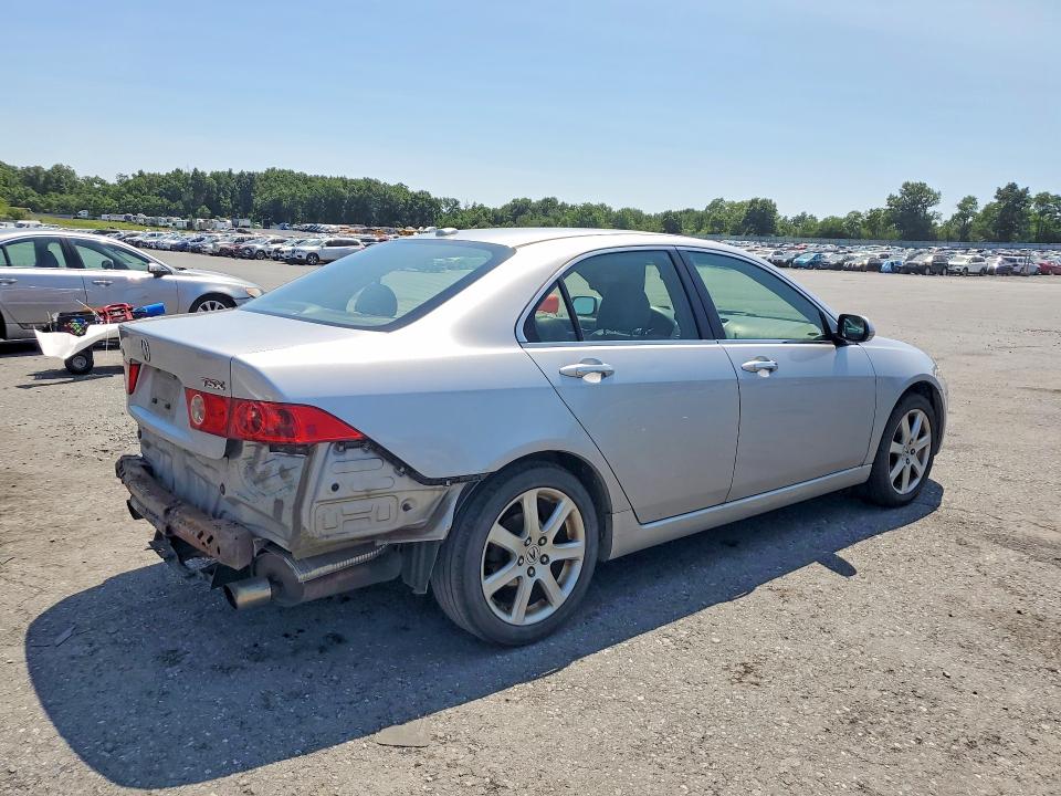 2005 Acura Tsx VIN JH4CL96855C017628 COPART salvage auction — REAR END, Pa - Certificate Of Salvage, sold $300 on 2026-07-28 (photo 3)