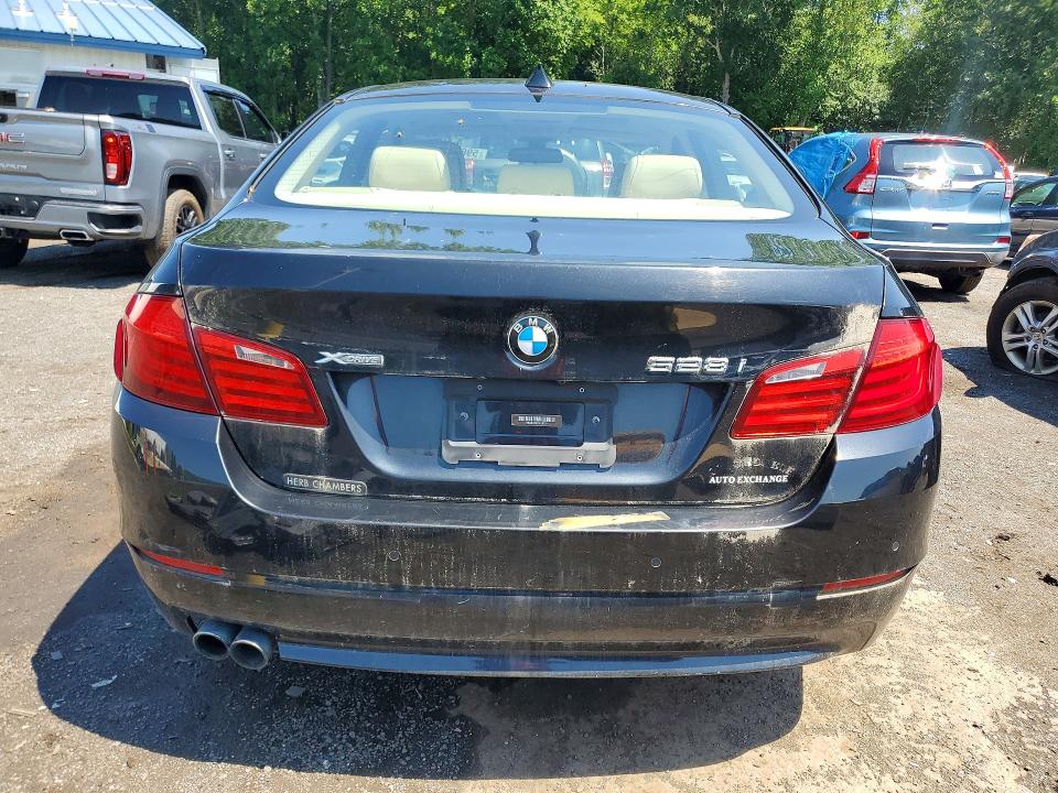 2013 BMW 5 series VIN WBAXH5C53DD107714 COPART salvage auction — FRONT END, MA - CERTIFICATE OF TITLE, sold $450 on 2026-07-23 (photo 6)