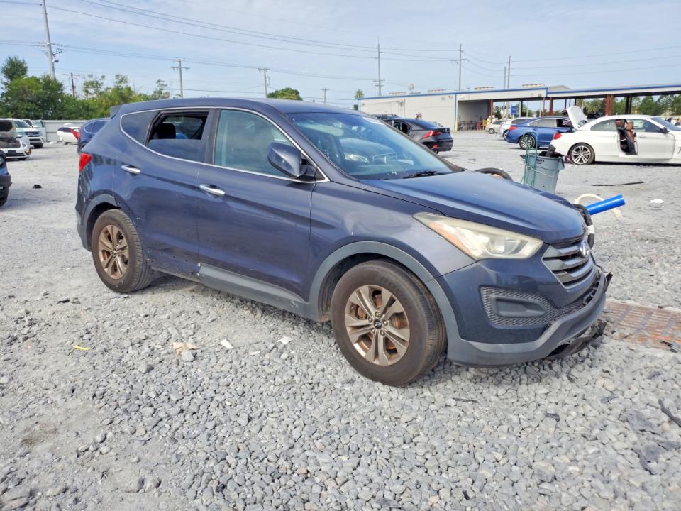 2015 Hyundai Santa fe VIN 5XYZT3LBXFG247851 COPART salvage auction — FRONT END, Fl - Cert Of Title Slvg Rebuildable, sold $450 on 2026-07-24 (photo 4)
