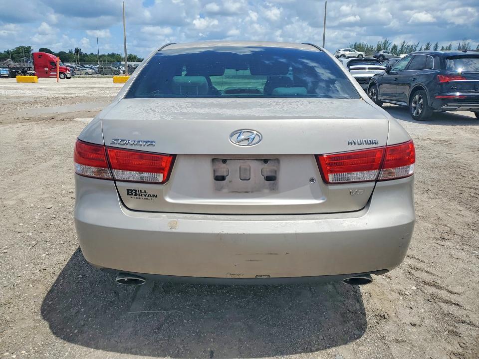 2006 Hyundai Sonata VIN 5NPEU46F16H009735 COPART salvage auction — MINOR DENT/SCRATCHES, Fl - Certificate Of Title, sold $550 on 2026-07-09 (photo 6)