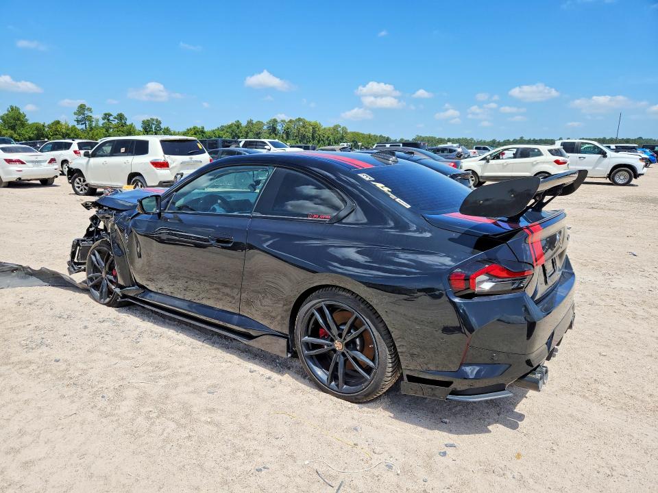 2022 BMW M2 VIN 3MW53CM09N8C75580 COPART salvage auction — FRONT END, Mo - Salvage Certificate Of Title, sold $16,700 on 2026-09-11 (photo 2)