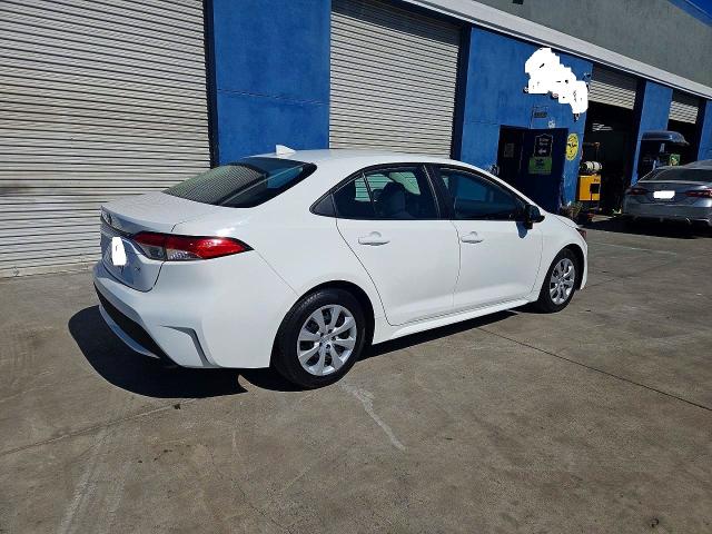 2021 Toyota Corolla VIN 5YFEPMAE1MP166249 COPART salvage auction — DAMAGE HISTORY, Ca - Dis/Dlr/Exp Only Clean Title (P), sold $10,500 on 2026-08-01 (photo 4)