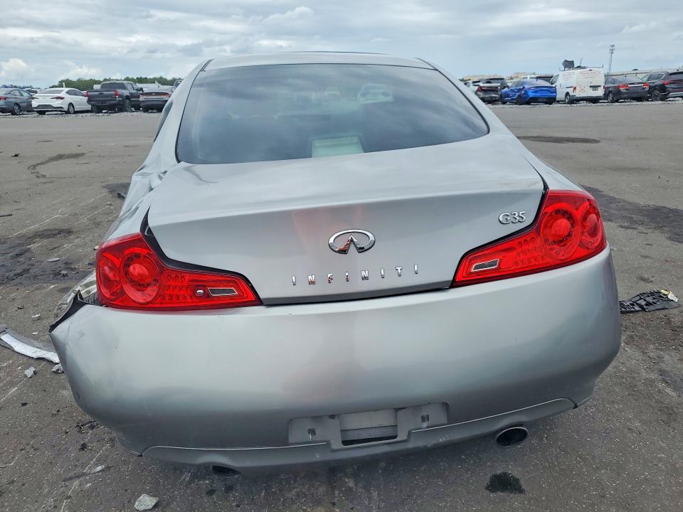 2006 Infiniti G35 VIN JNKCV54EX6M715692 COPART salvage auction — REAR END, FL - CERT OF TITLE SLVG REBUILDABLE, sold $275 on 2026-07-22 (photo 6)