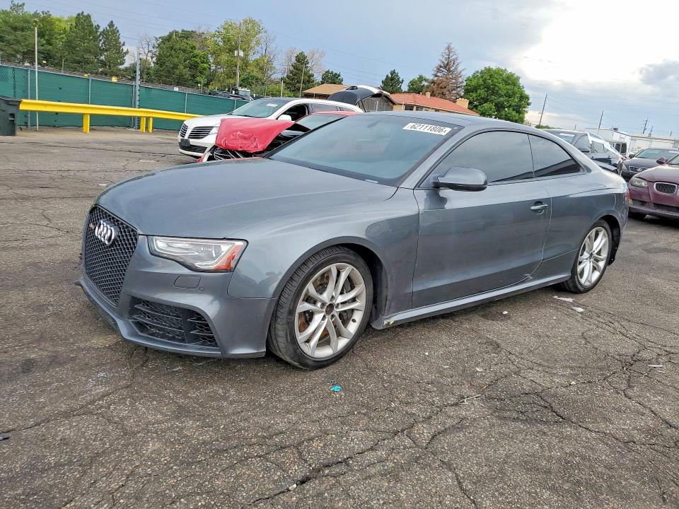 2013 Audi Rs5 VIN WUAC6AFR0DA901346 COPART salvage auction — MECHANICAL, Co - Salvage Title, sold $3,600 on 2026-08-18 (photo 1)