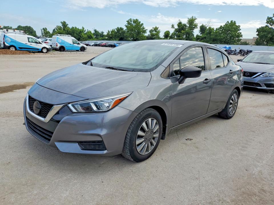2021 Nissan Versa VIN 3N1CN8DVXML908485 COPART salvage auction — HAIL, Ok - Certificate Of Title, sold $4,200 on 2026-07-17 (photo 1)