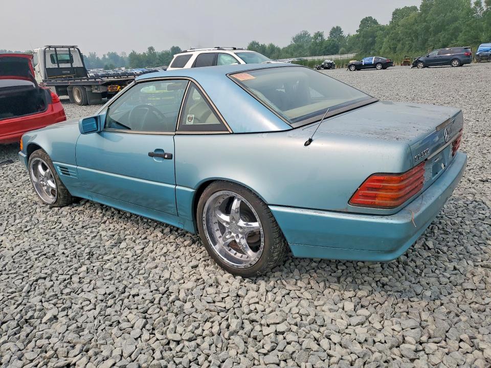 1994 Mercedes-benz Sl-klasse VIN WDBFA67EXRF100787 COPART salvage auction — FRONT END, Oh - Certificate Of Title, sold $1,550 on 2026-08-27 (photo 2)