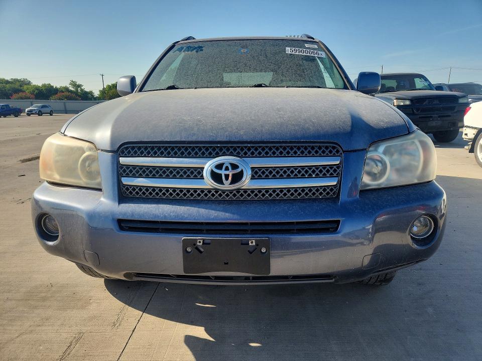 2006 Toyota Highlander hybrid VIN JTEDW21A660016405 COPART salvage auction — MINOR DENT/SCRATCHES, TX - CERTIFICATE OF TITLE, sold $925 on 2026-07-21 (photo 5)