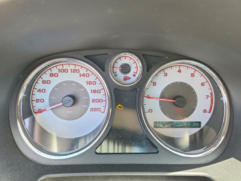 2008 Pontiac G5 VIN 1G2AL55F287309773 COPART salvage auction — SIDE, Ab - Bos - Salvage, sold $100 on 2026-07-09 (photo 9)