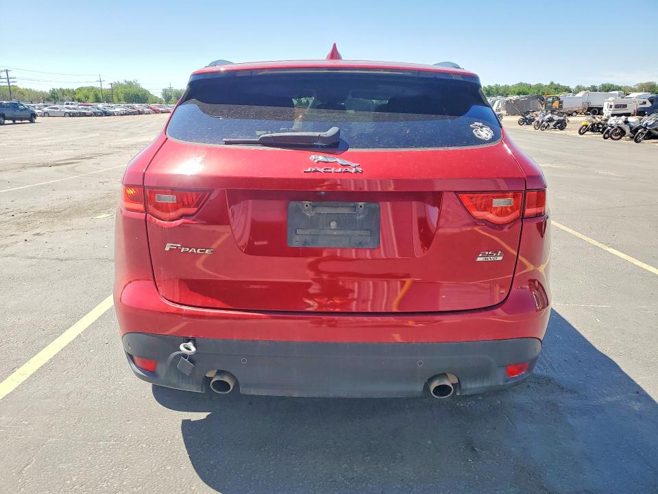 2018 Jaguar F-pace VIN SADCK2FX8JA245250 COPART salvage auction — SIDE, Wv - Certificate Of Title, sold $3,350 on 2026-07-16 (photo 6)