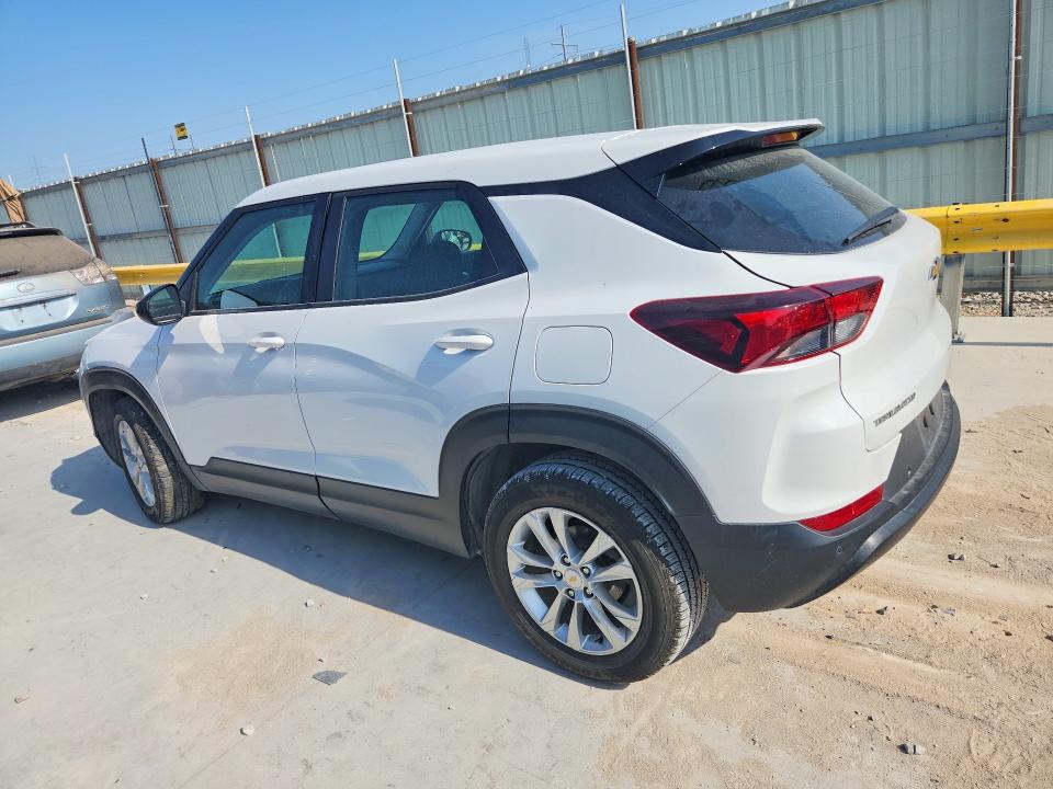 2022 Chevrolet Trailblazer VIN KL79MMS25NB101576 COPART salvage auction — FRONT END, Tx - Certificate Of Title (P), sold $2,450 on 2026-07-31 (photo 2)