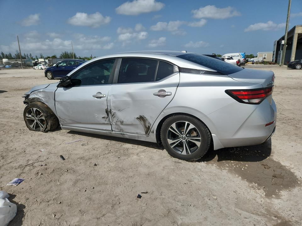 2020 Nissan Sentra VIN 3N1AB8CV0LY234172 COPART salvage auction — FRONT END, Fl - Certificate Of Title (P), sold $1,850 on 2026-07-30 (photo 2)