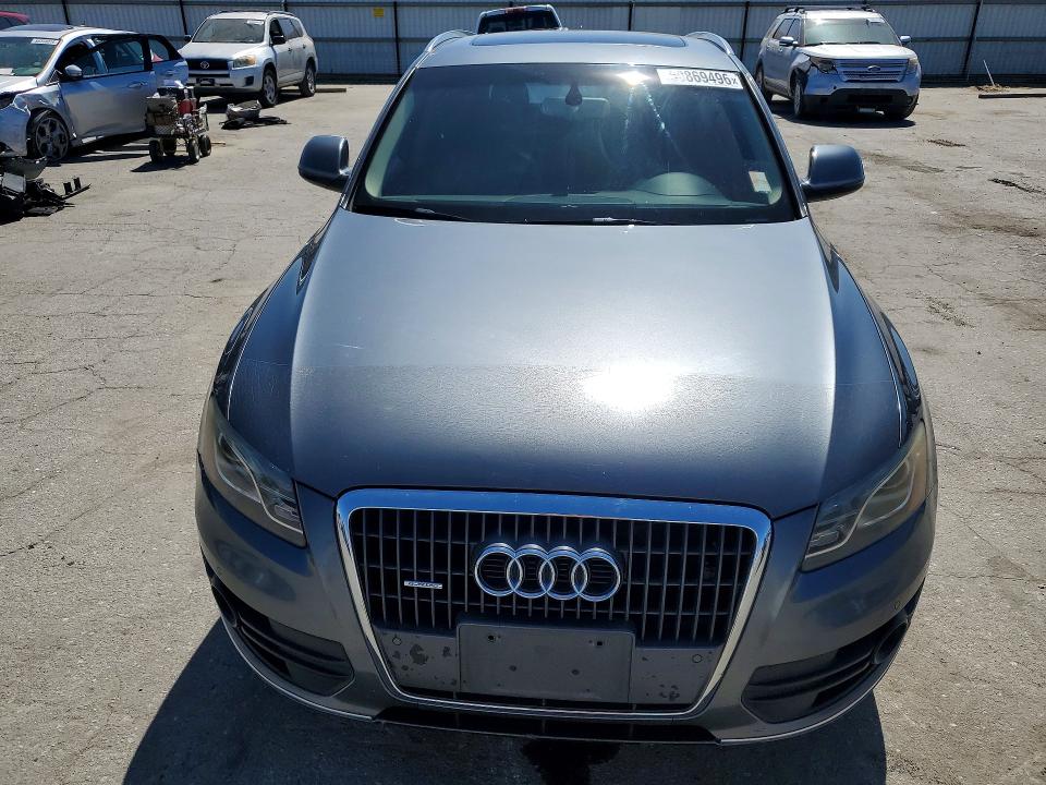 2012 Audi Q5 VIN WA1LFAFP9CA015773 COPART salvage auction — MINOR DENT/SCRATCHES, Ca - Dis/Dlr/Exp Only Clean Title, sold $1,350 on 2026-07-29 (photo 5)