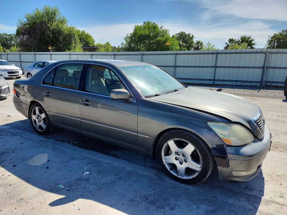 2006 Lexus Ls 430 VIN JTHBN36F065045473 COPART salvage auction — REAR END, TX - SALVAGE VEHICLE TITLE (P), sold $275 on 2026-07-14 (photo 4)