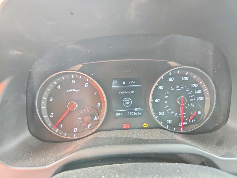 2019 Hyundai Elantra VIN KMHD04LB6KU829006 COPART salvage auction — MECHANICAL, Oh - Certificate Of Title, sold $3,450 on 2026-07-24 (photo 9)
