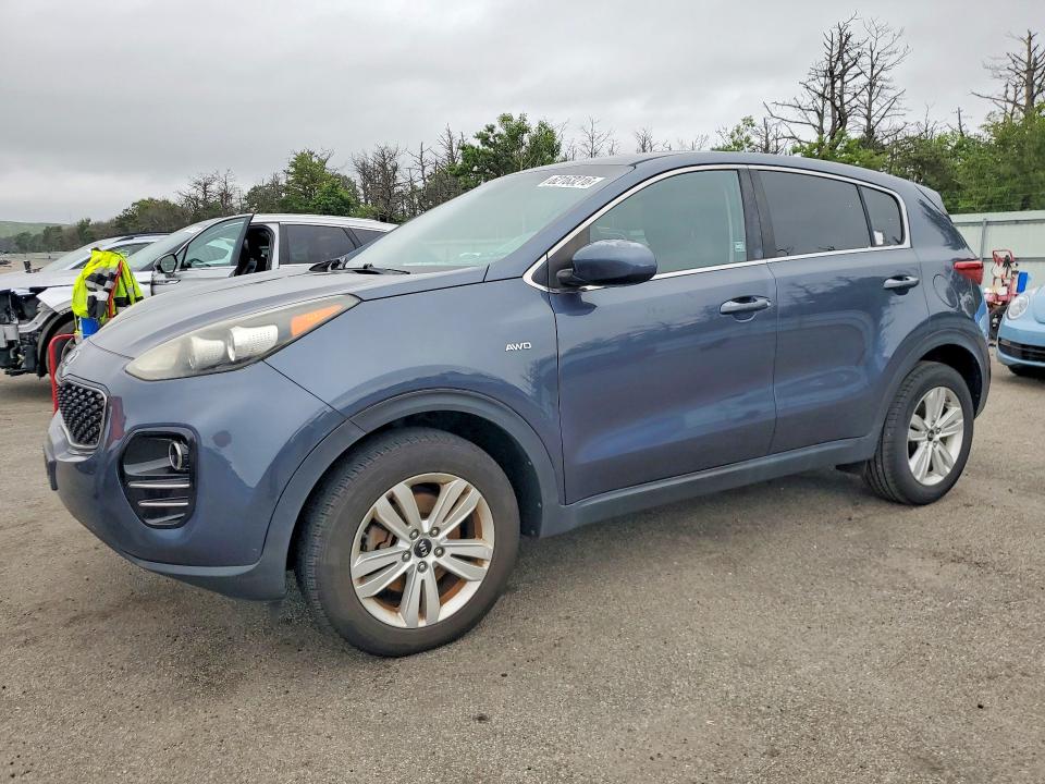 2017 Kia Sportage VIN KNDPMCAC5H7117637 COPART salvage auction — MINOR DENT/SCRATCHES, NY - CERTIFICATE OF TITLE, sold $2,850 on 2026-07-27 (photo 1)