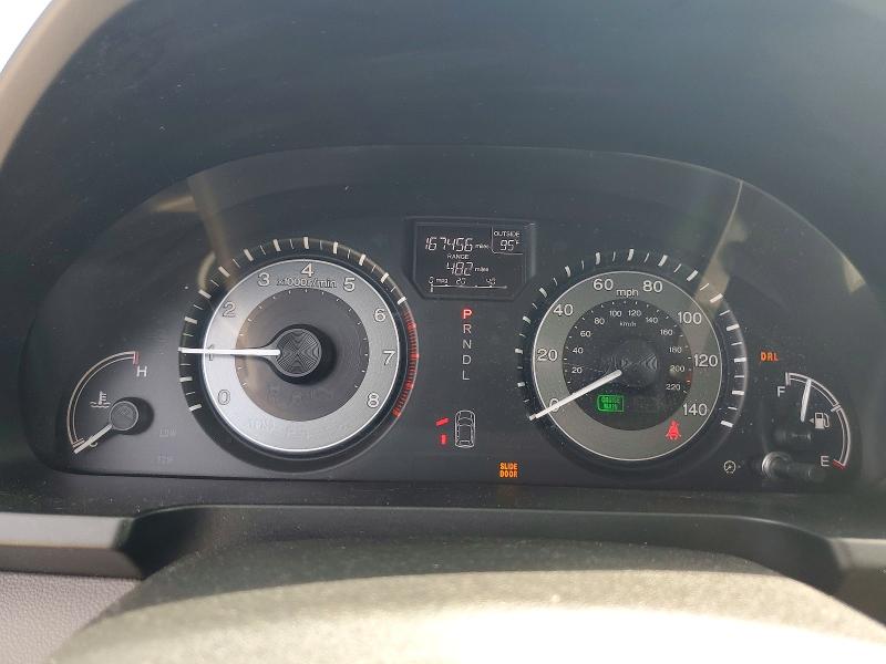 2016 Honda Odyssey VIN 5FNRL5H36GB132587 COPART salvage auction — REAR END, Oh - Cert Of Title-Salvage, sold $90 on 2026-07-30 (photo 9)