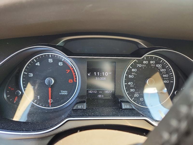2014 Audi A4 VIN WAUFFAFL6EN025301 COPART salvage auction — MECHANICAL, Nc - Dealer Only Clean Title (P), sold $2,800 on 2026-07-21 (photo 9)