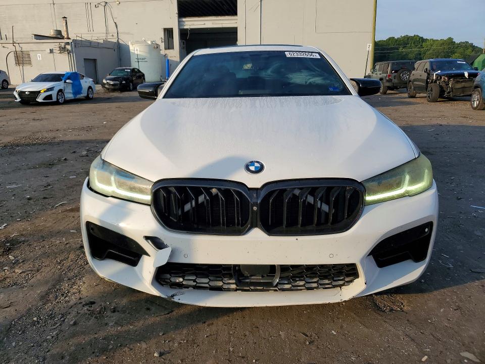 2018 BMW M5 VIN WBAJB9C50JB286378 COPART salvage auction — FRONT END, Va - Cert Of Title - Salvage, sold $9,900 on 2026-08-19 (photo 5)