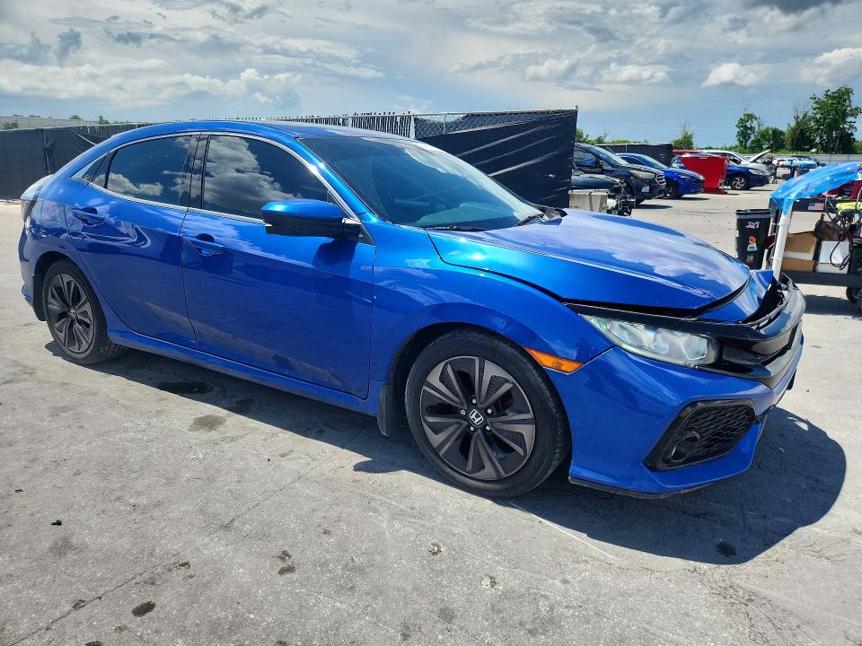 2019 Honda Civic VIN SHHFK7H6XKU215152 COPART salvage auction — FRONT END, Fl - Cert Of Title Slvg Rebuildable, sold $4,600 on 2026-07-30 (photo 4)