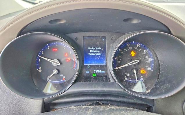 2020 Toyota C-hr VIN JTNKHMBXXL1082106 COPART salvage auction — FRONT END, Tx - Salvage Vehicle Title, sold $4,100 on 2026-07-23 (photo 9)