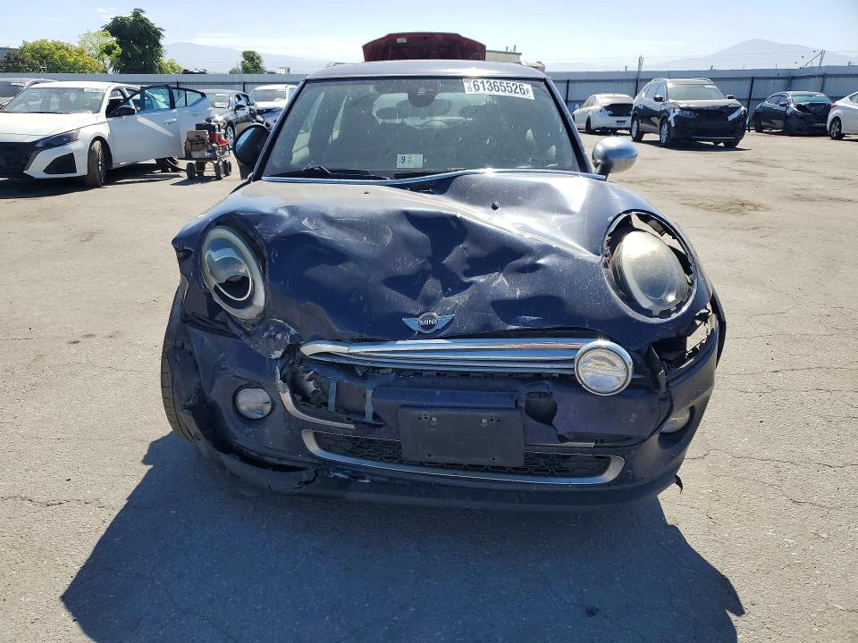 2015 Mini Cooper VIN WMWXM5C56FT974366 COPART salvage auction — FRONT END, Ca - Non-Repairable Vehicle Cert, sold $225 on 2026-09-04 (photo 5)