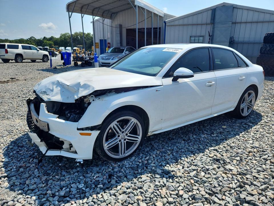 2018 Audi A4 VIN WAUKMAF45JA090414 COPART salvage auction — FRONT END, Ga - Cert Of Title-Rebuilt Flood, sold $2,000 on 2026-07-28 (photo 1)