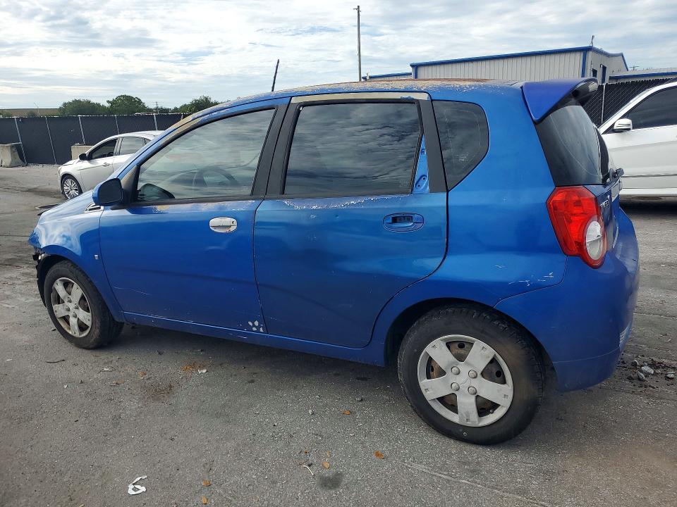 2009 Chevrolet Aveo VIN KL1TD66E89B356714 COPART salvage auction — FRONT END, FL - CERT OF TITLE SLVG REBUILDABLE, sold $375 on 2026-07-14 (photo 2)