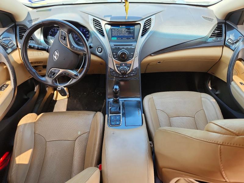 2012 Hyundai Azera VIN KMHFH4JG1CA189726 COPART salvage auction — FRONT END, TX - SALVAGE VEHICLE TITLE, sold $10 on 2026-07-30 (photo 8)