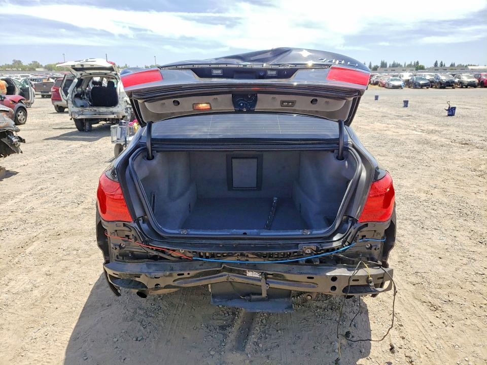 2012 BMW 7 series VIN WBAKB4C51CC577010 COPART salvage auction — REAR END, CA - SALVAGE CERTIFICATE, sold $3,800 on 2026-07-14 (photo 6)