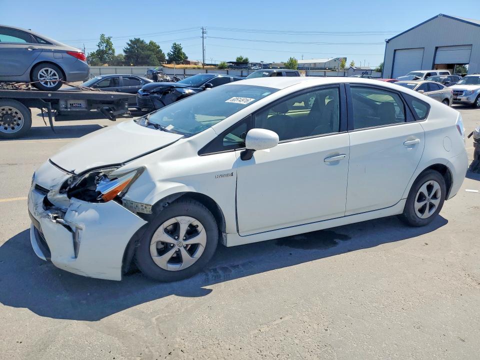 2014 Toyota Prius VIN JTDKN3DU2E0382743 COPART salvage auction — FRONT END, Id - Salvage Certificate Of Title, sold $150 on 2026-07-23 (photo 1)