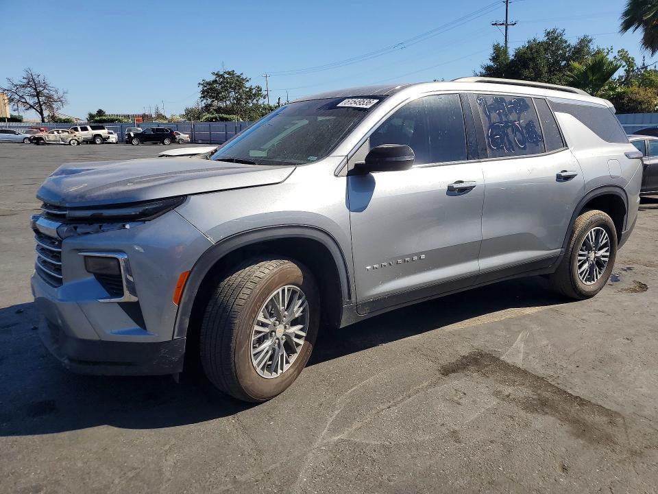 2025 Chevrolet Traverse VIN 1GNERGRS1SJ162698 — COPART salvage auction photo