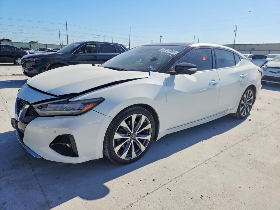 2023 Nissan Maxima VIN 1N4AA6FV8PC502051 COPART salvage auction — FRONT END, Tx - Certificate Of Title, sold $11,100 on 2026-09-29 (photo 1)