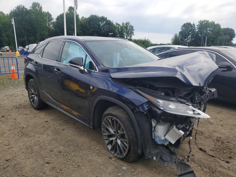 2022 Lexus Rx 350 VIN 2T2SZMDA4NC338941 COPART salvage auction — FRONT END, Ny - Certificate Of Title (P), sold $15,500 on 2026-07-27 (photo 4)