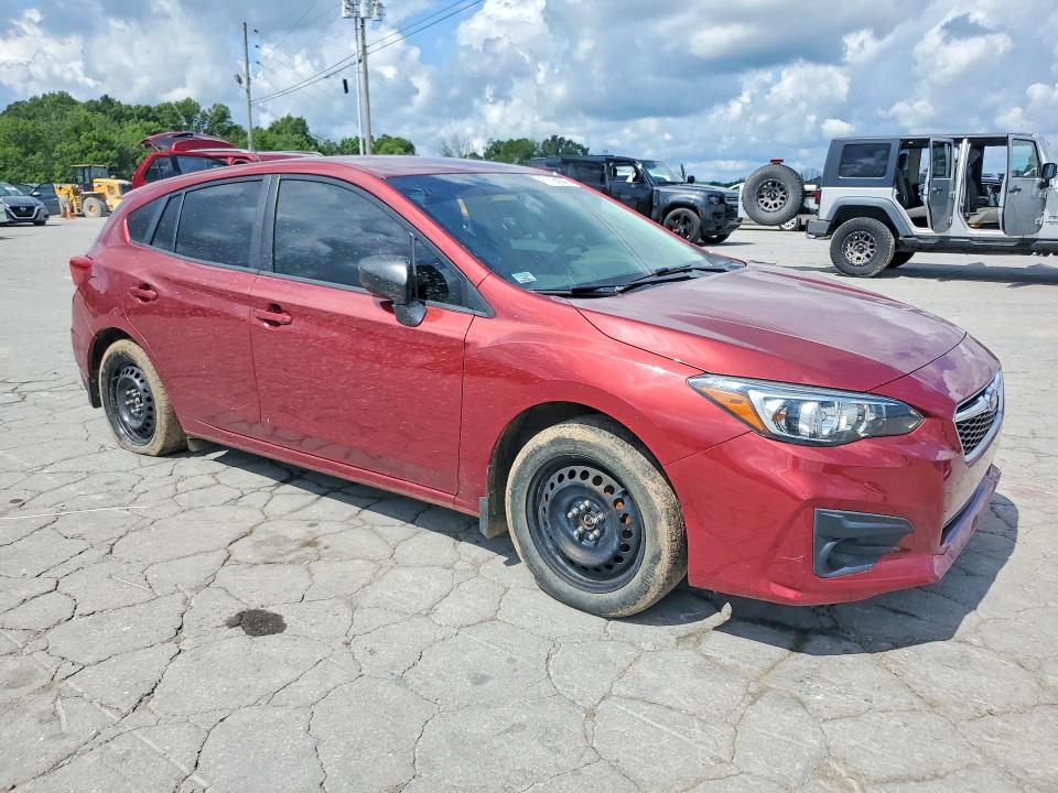2019 Subaru Impreza VIN 4S3GTAA69K1753442 COPART salvage auction — SIDE, Tn - Salvage Certificate, sold $950 on 2026-07-27 (photo 4)