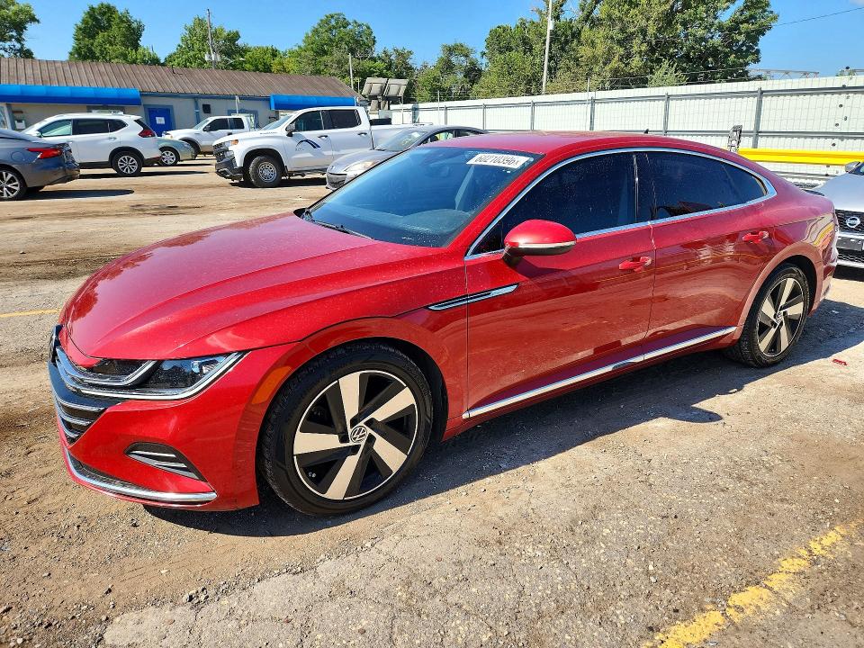 2021 Volkswagen Arteon VIN WVWAR7AN2ME011670 — COPART salvage auction photo