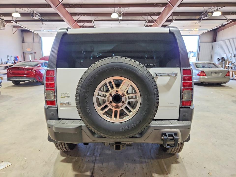 2006 Hummer H3 VIN 5GTDN136X68176095 COPART salvage auction — NORMAL WEAR, Wv - Certificate Of Title, sold $425 on 2026-07-31 (photo 6)