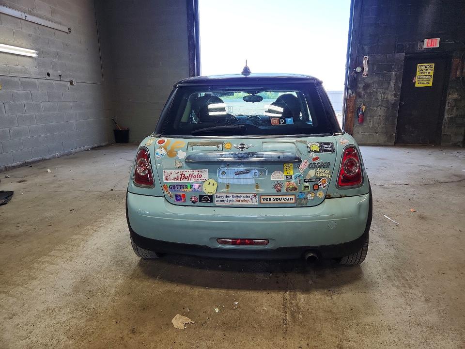2012 Mini Cooper VIN WMWSU3C5XCT254790 COPART salvage auction — FRONT END, Ny - Mv-907A Salvage Certificate, sold $225 on 2026-07-20 (photo 6)