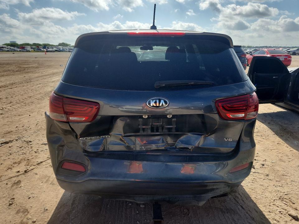 2020 Kia Sorento VIN 5XYPG4A59LG622851 COPART salvage auction — FRONT END, TX - CERTIFICATE OF TITLE (P), sold $3,400 on 2026-07-30 (photo 6)