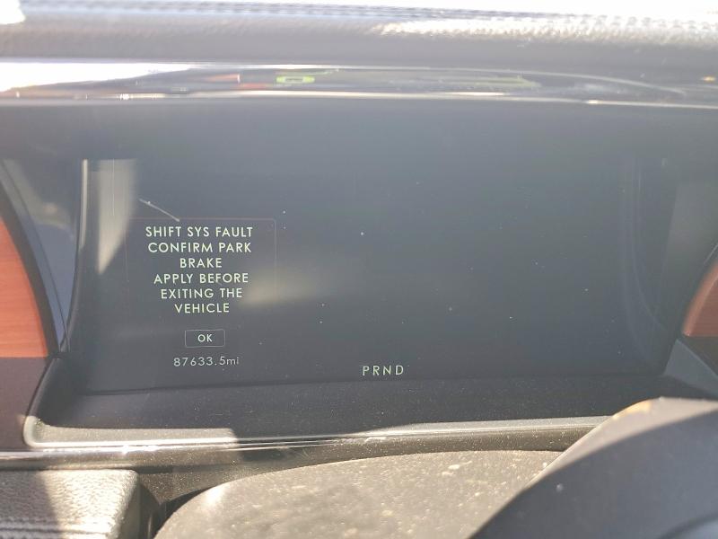 2018 Lincoln Navigator VIN 5LMJJ3LT0JEL03544 COPART salvage auction — FRONT END, Nv - Salvage Title, sold $11,000 on 2026-09-01 (photo 9)
