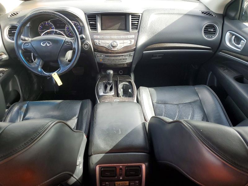 2014 Infiniti Qx60 VIN 5N1AL0MMXEC516229 COPART salvage auction — MINOR DENT/SCRATCHES, Fl - Cert Of Title-Slvg Rebld Flood, sold $725 on 2026-07-31 (photo 8)