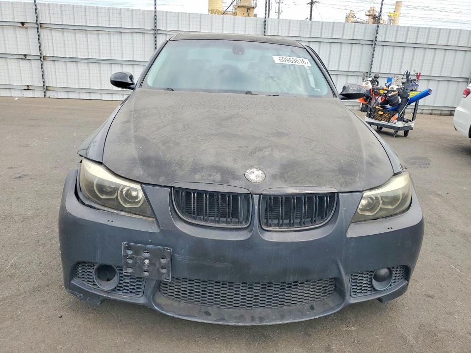 2008 BMW 3er VIN WBAVC53528FZ89474 COPART salvage auction — FRONT END, Ca - Salvage Certificate, sold $500 on 2026-08-03 (photo 5)