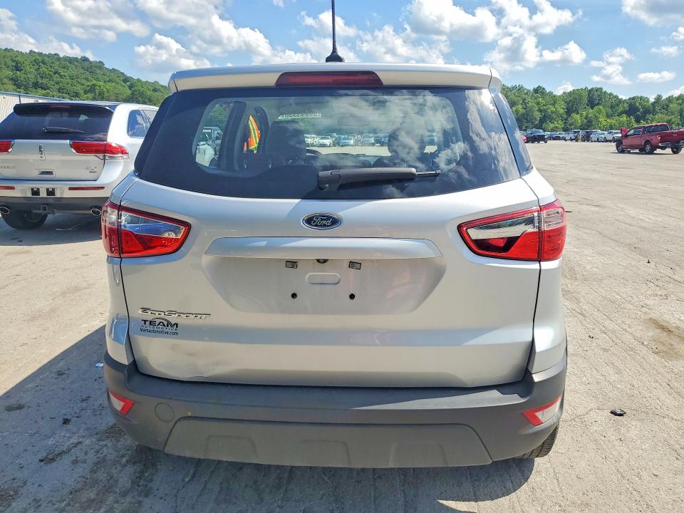 2021 Ford Ecosport VIN MAJ3S2FE7MC439518 COPART salvage auction — FRONT END, Pa - Certificate Of Salvage, sold $100 on 2026-07-30 (photo 6)