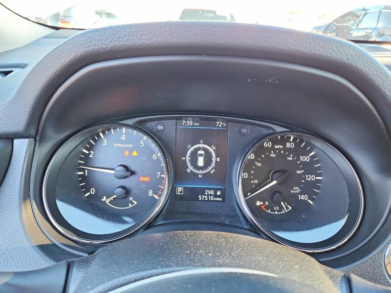 2018 Nissan Rogue VIN JN8AT2MV6JW353066 COPART salvage auction — REAR END, Nm - Cert Of Title-Salvage, sold $4,300 on 2026-07-20 (photo 9)