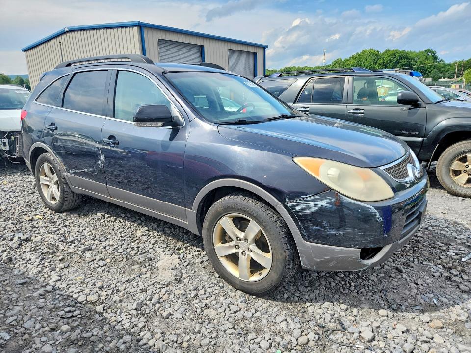 2007 Hyundai Veracruz VIN KM8NU73C47U020372 COPART salvage auction — FRONT END, PA - CERT OF TITLE, sold $800 on 2026-07-15 (photo 4)