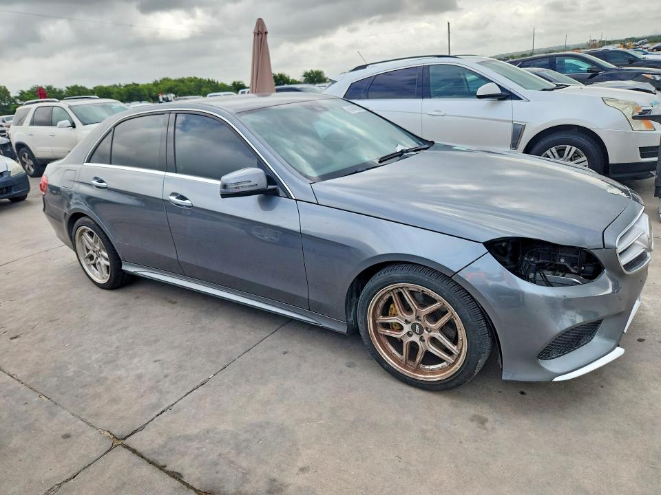 2016 Mercedes-benz E-class VIN WDDHF8JB2GB265877 COPART salvage auction — FRONT END, Tx - Cert Of Title-Rebuilt Salvage, sold $1,250 on 2026-07-30 (photo 4)